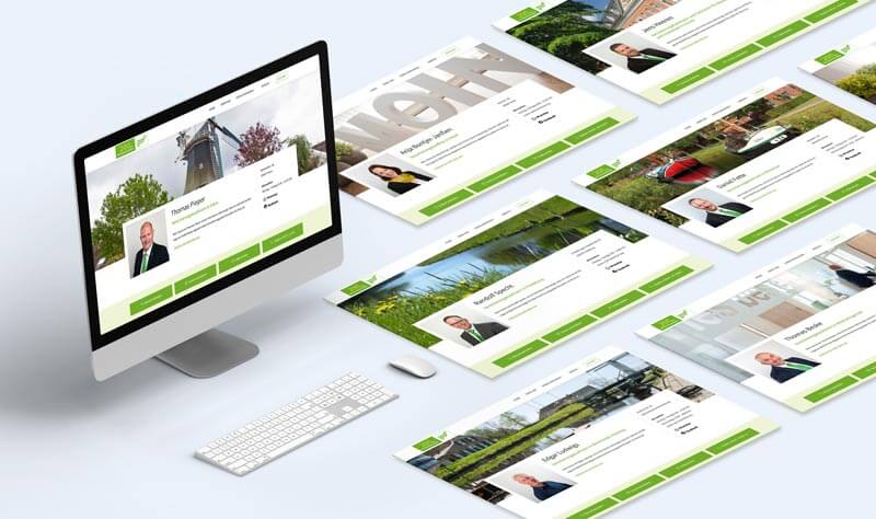 Vermittler-Homepages